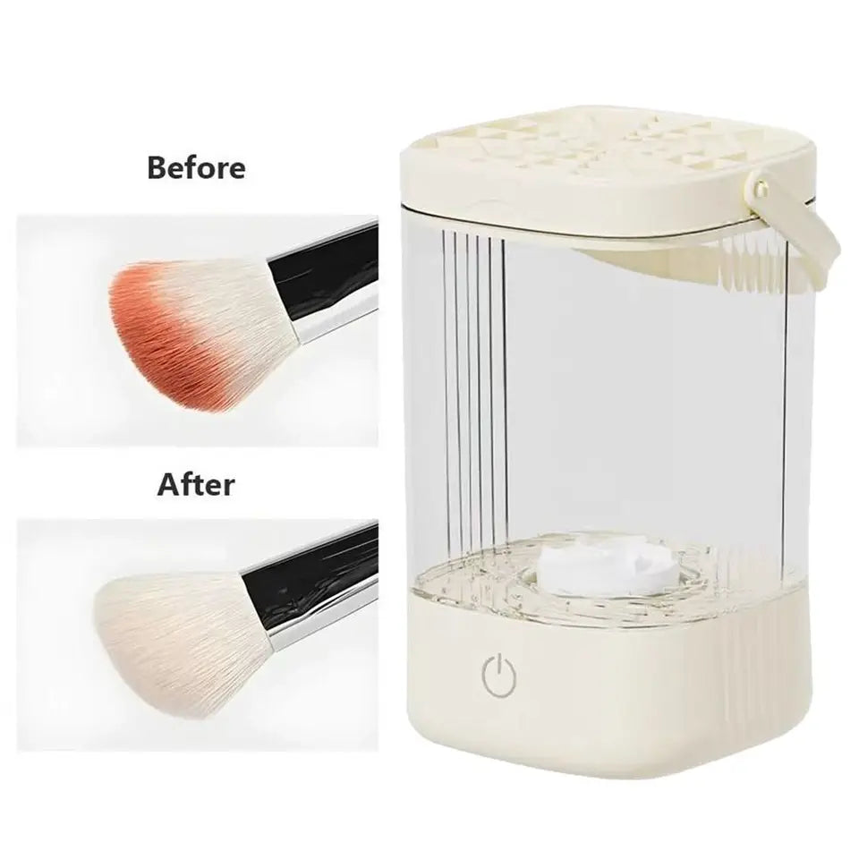 🩰 Brushly™ Smart Cleaner – Elektryczna myjka do pędzli kosmetycznych