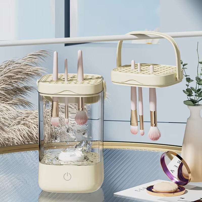 🩰 Brushly™ Smart Cleaner – Elektryczna myjka do pędzli kosmetycznych